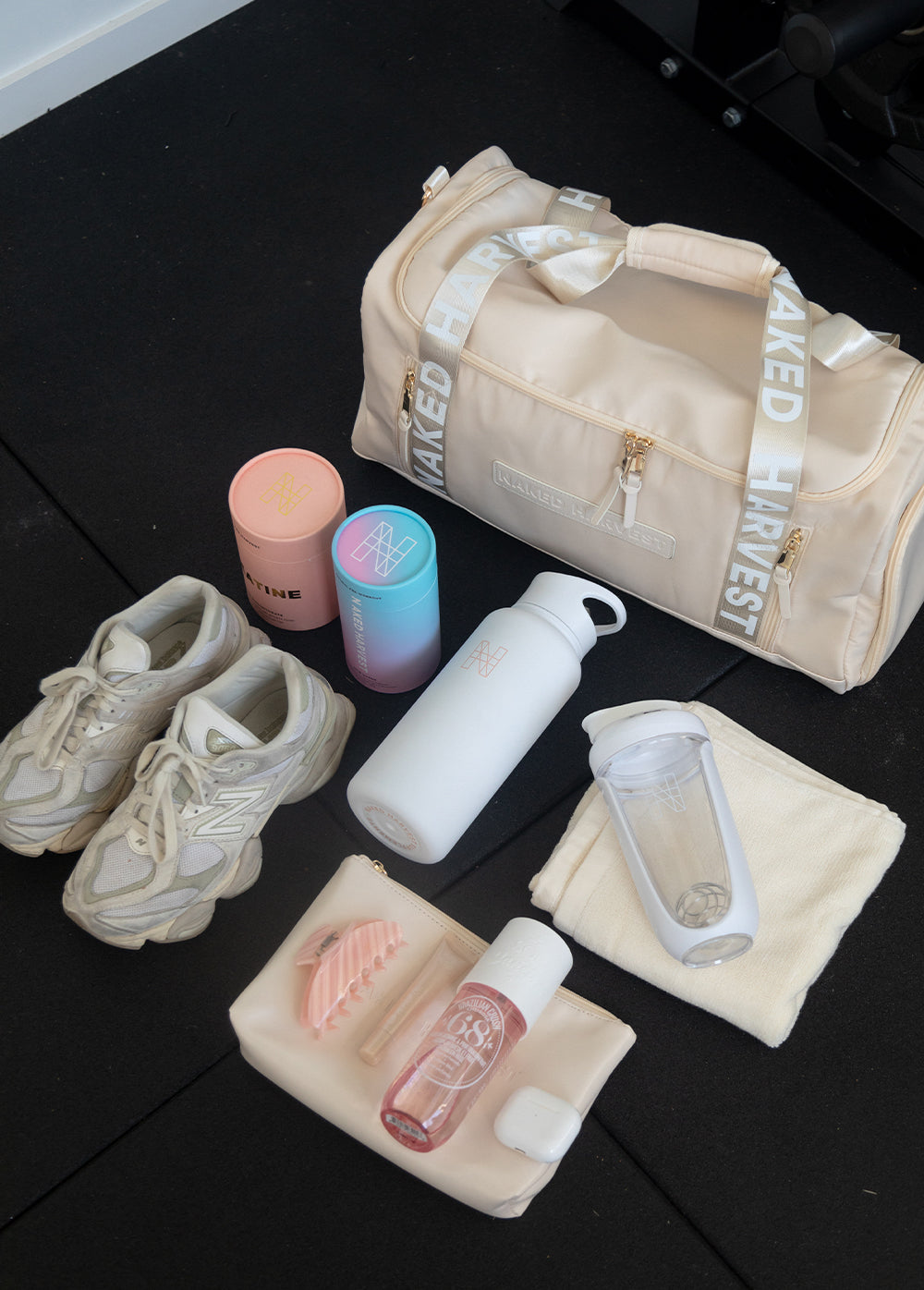 Daily Essentials Gym Bag - Beige