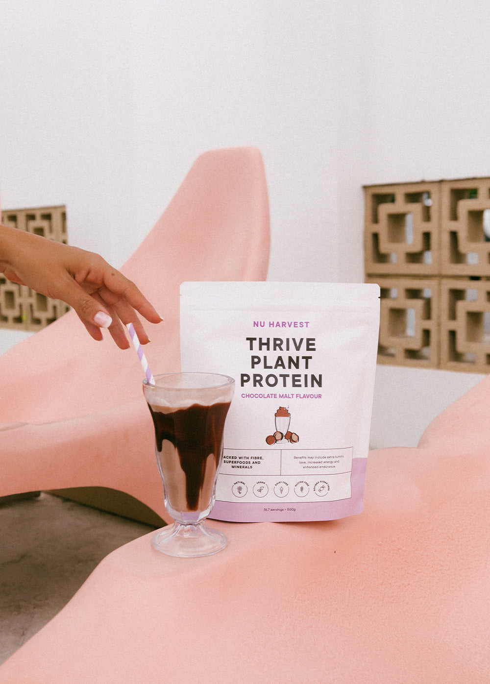 Choc Malt Plant Protein