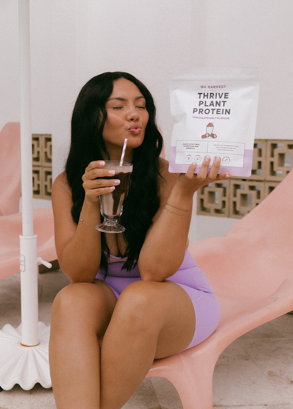 Choc Malt Plant Protein