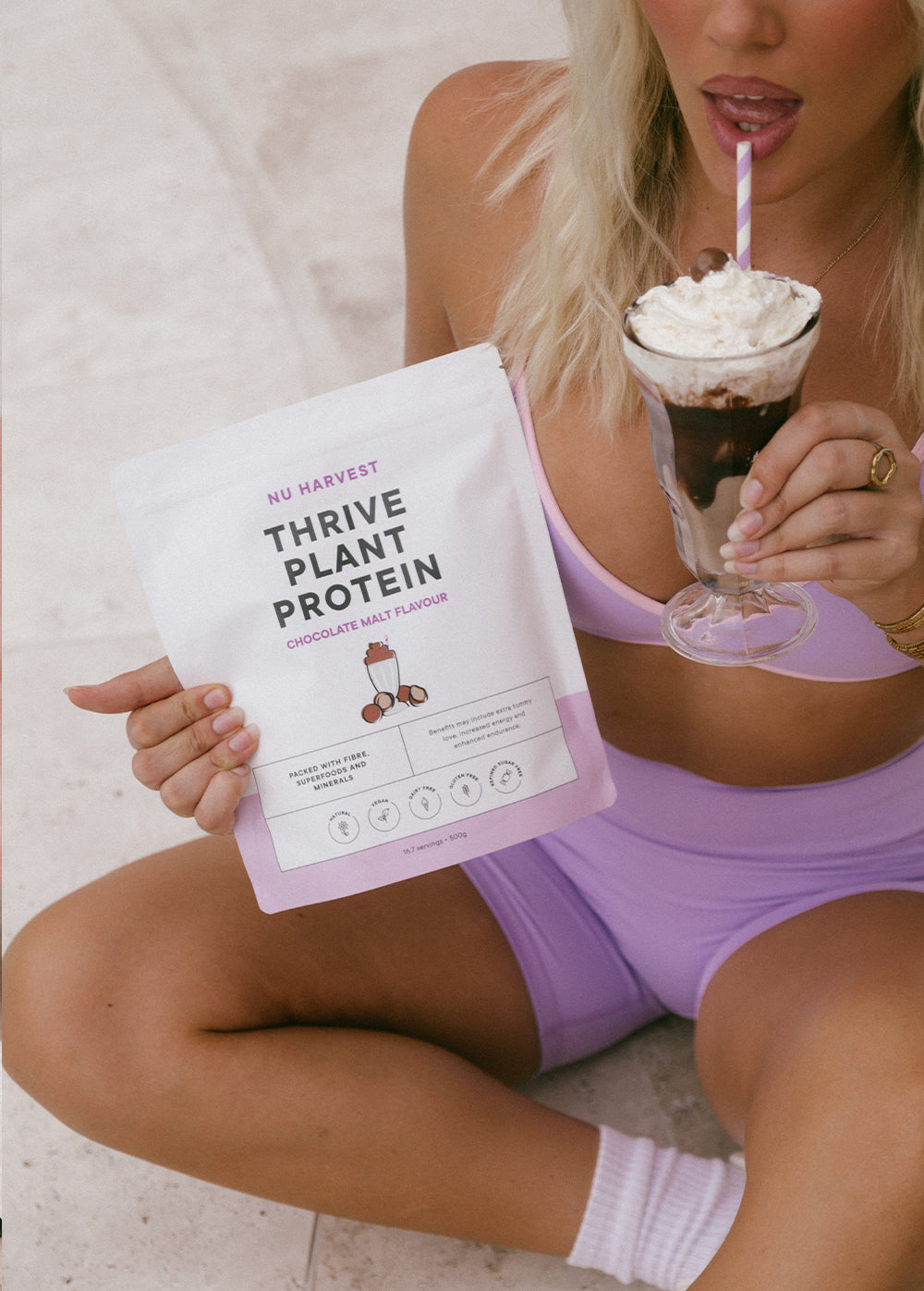 Choc Malt Plant Protein