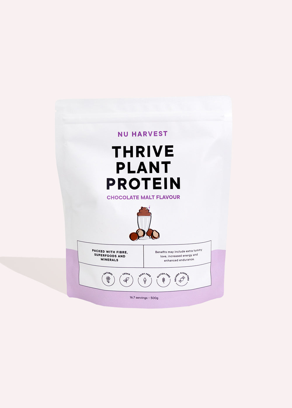 Choc Malt Plant Protein