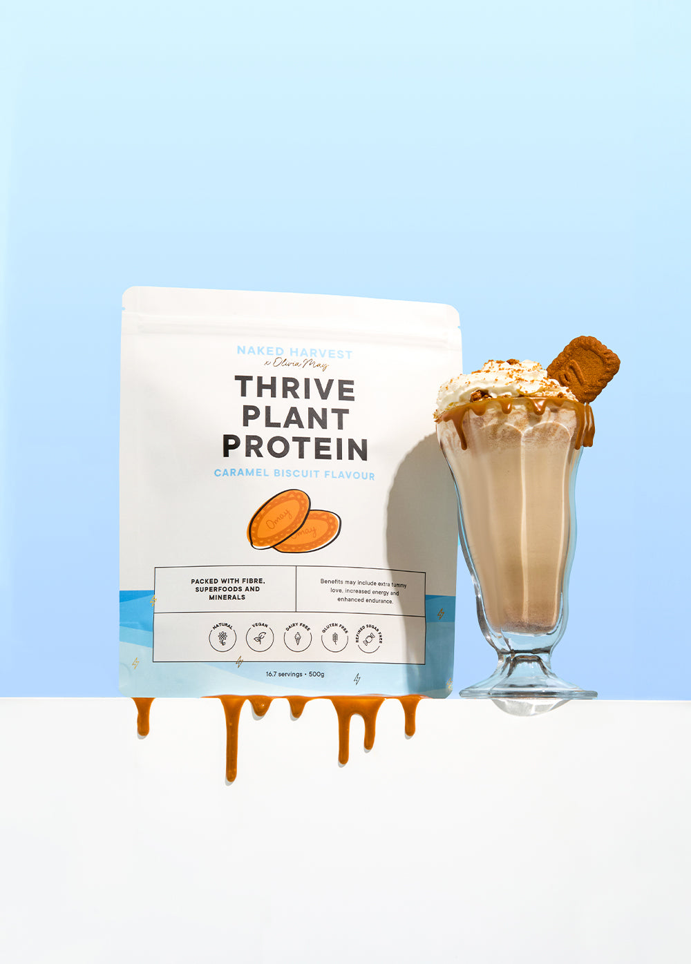 Caramel Biscuit Plant Protein