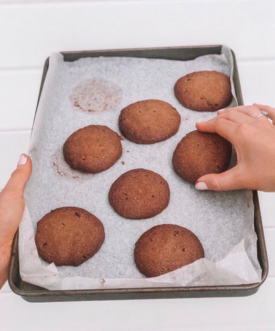 Vegan Peanut Butter Protein Cookies