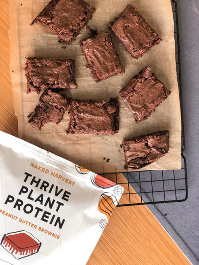 Peanut Butter Protein Brownies