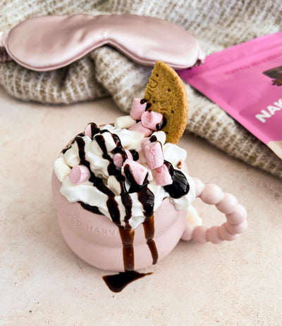 Healthier S'mores Winter Mug Cake Recipe
