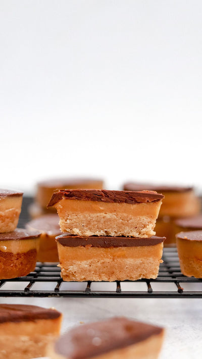 Healthier Twix Bites