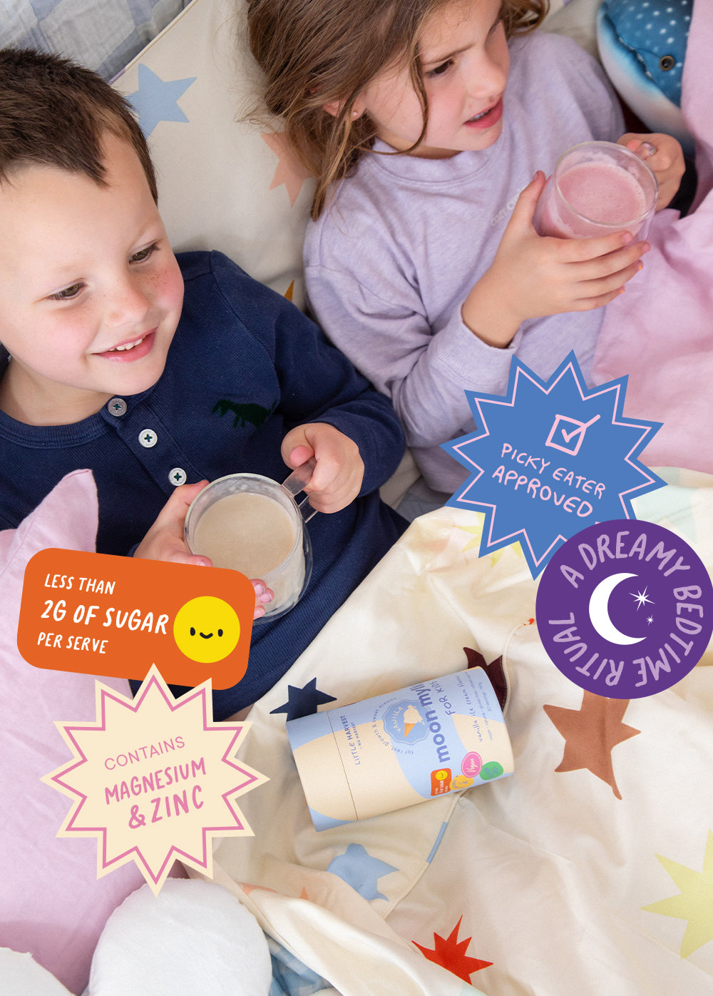 Kids Vanilla Ice Cream Moon Mylk