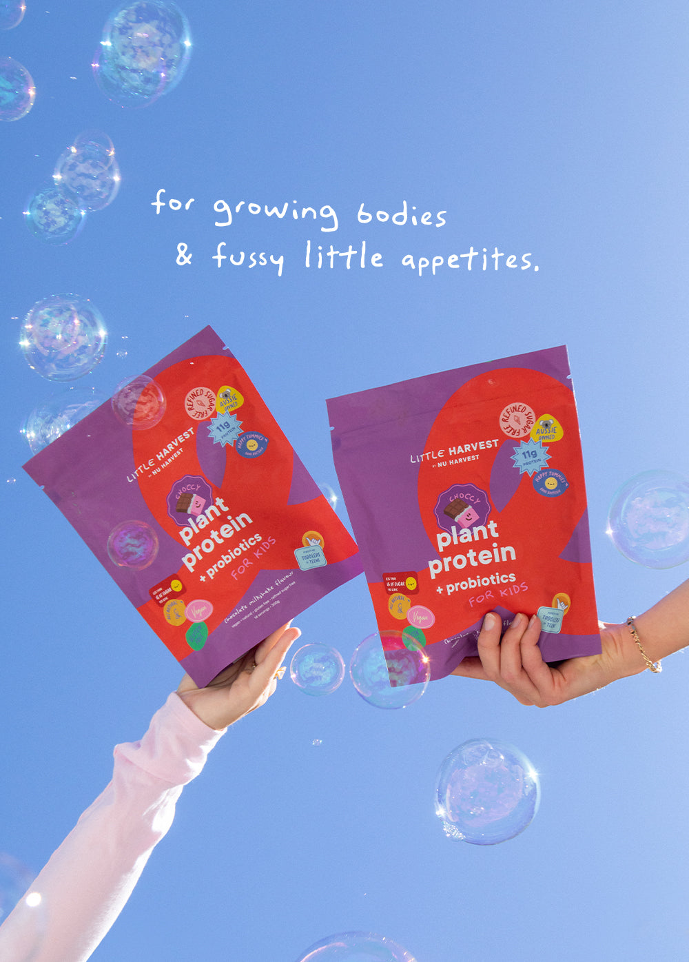 Kids Chocolate Plant Protein + Probiotics