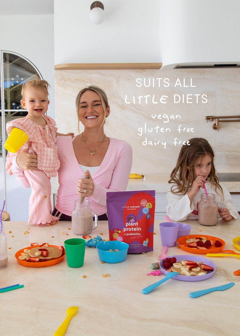 Kids Chocolate Plant Protein + Probiotics