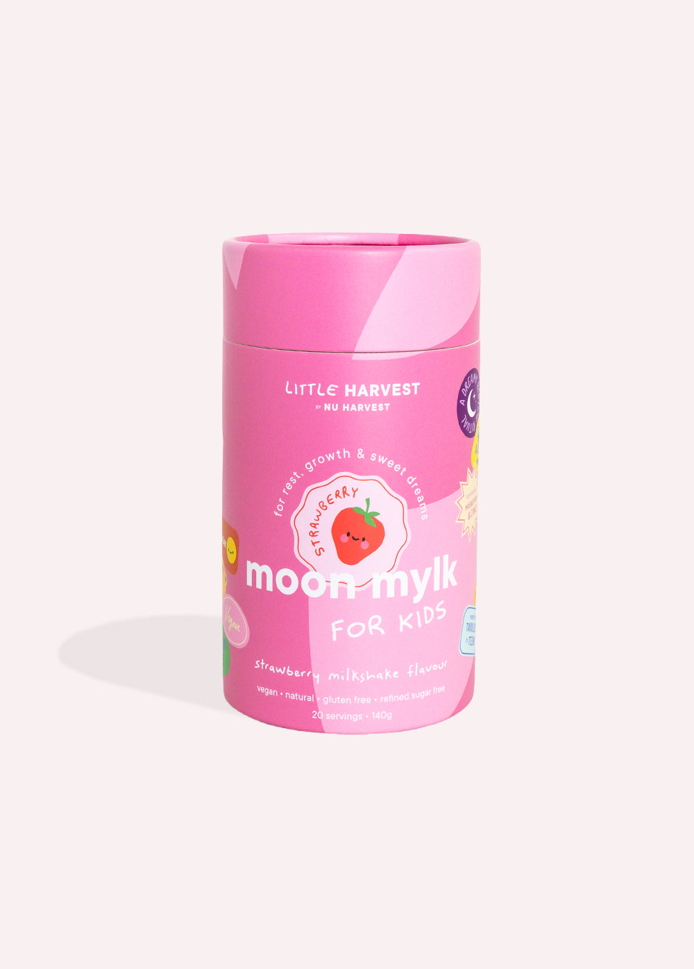 Kids Strawberry Milkshake Moon Mylk