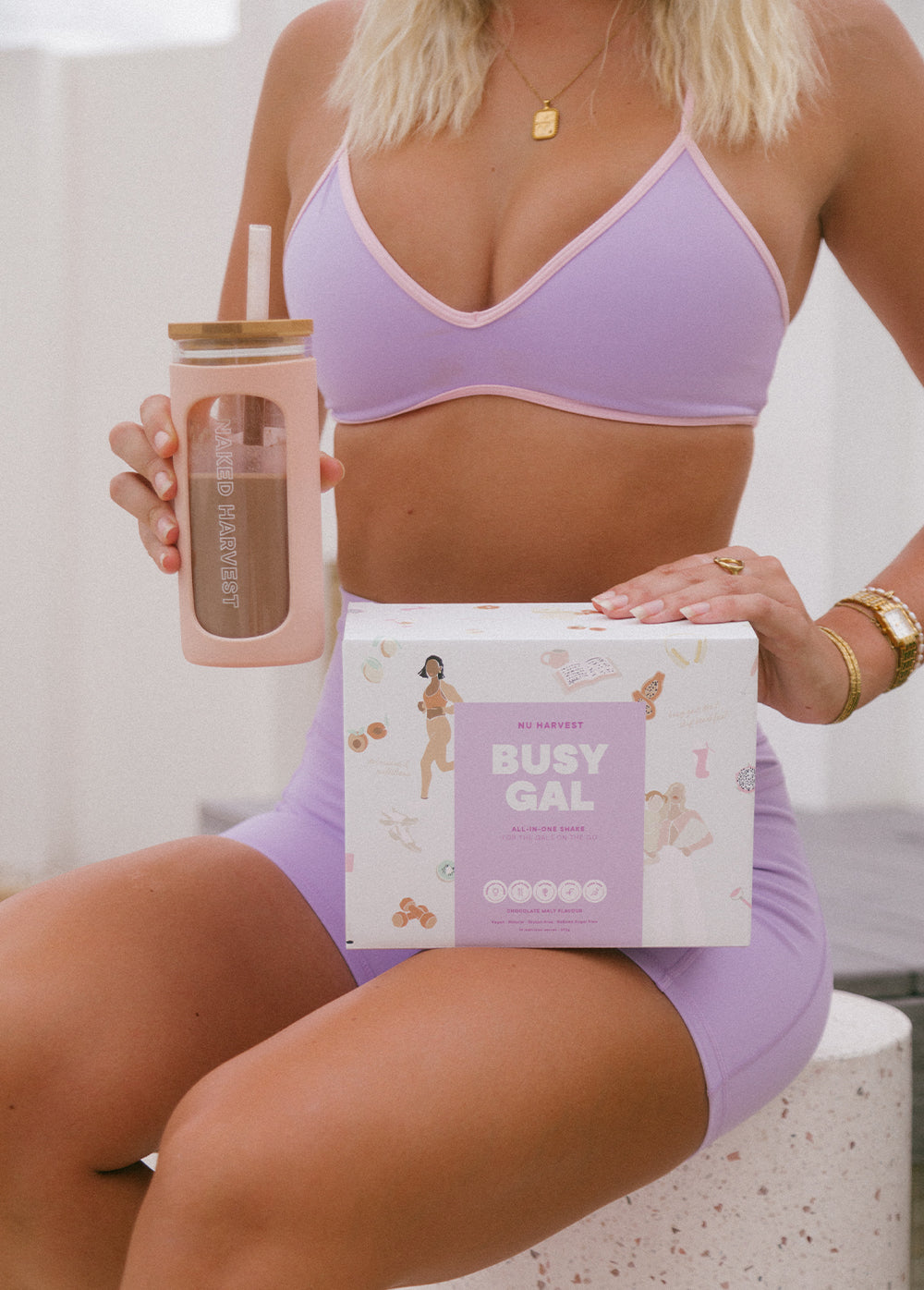 Choc Malt Busy Gal All-in-one Shake