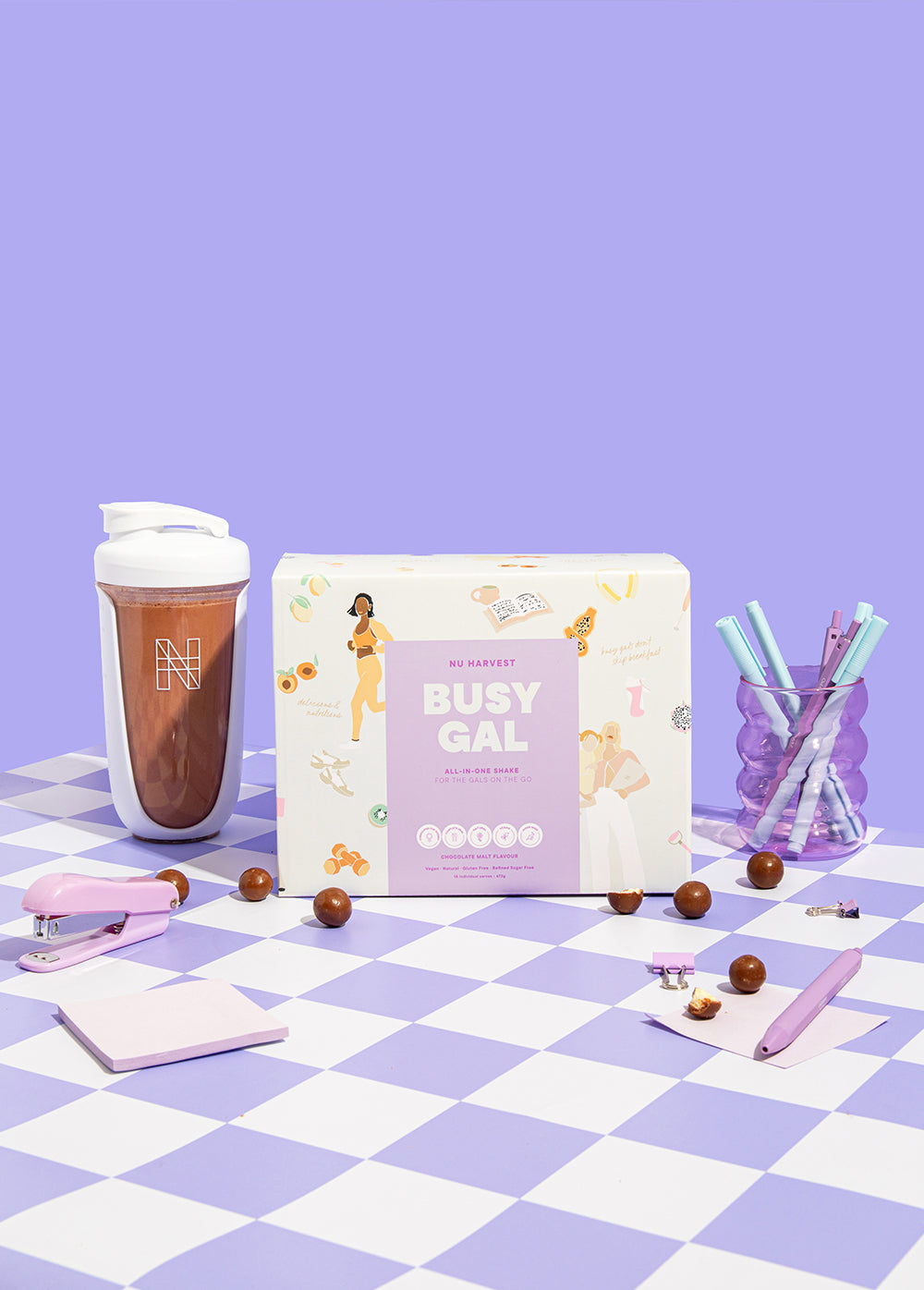 Choc Malt Busy Gal All-in-one Shake