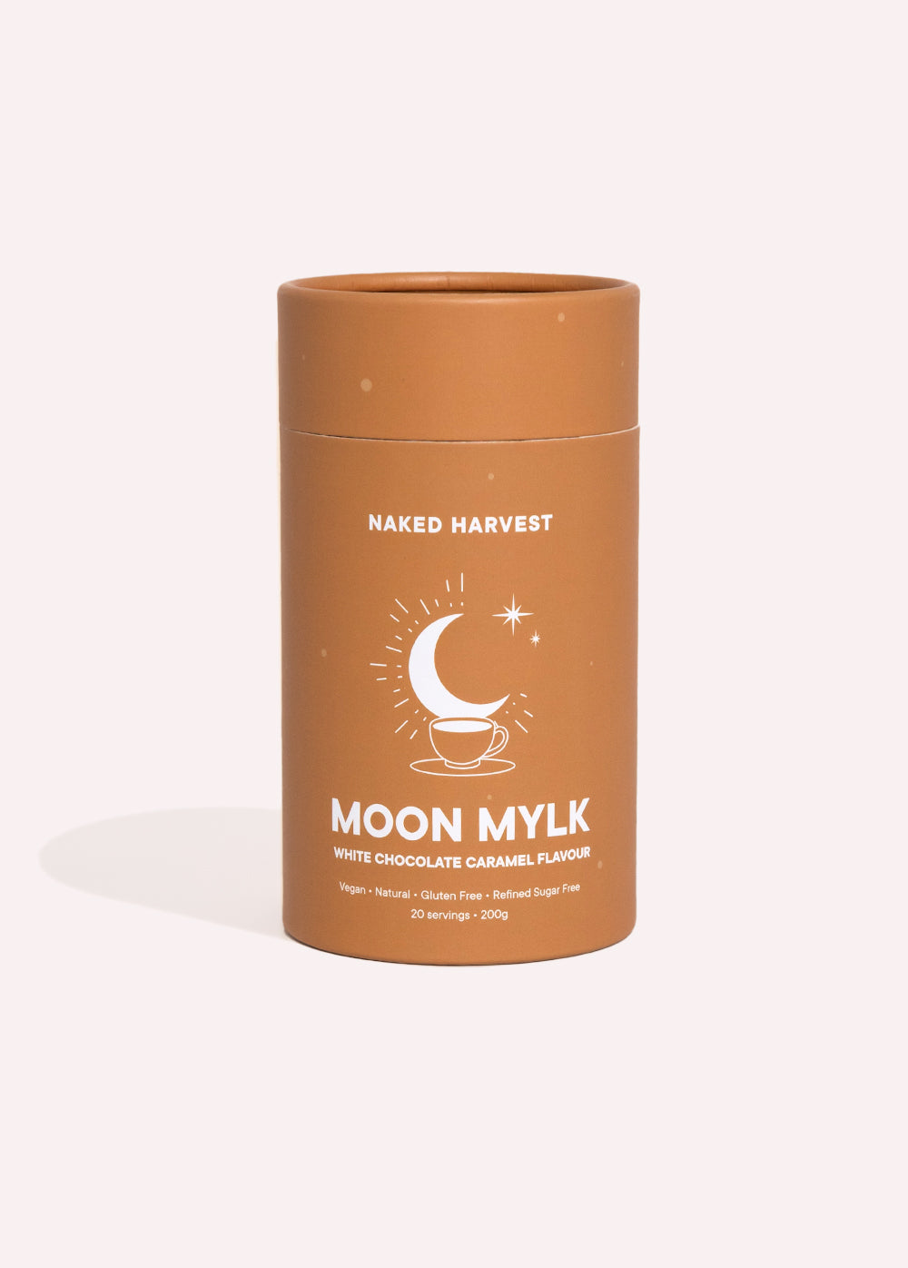 White Choc Caramel Swirl Moon Mylk