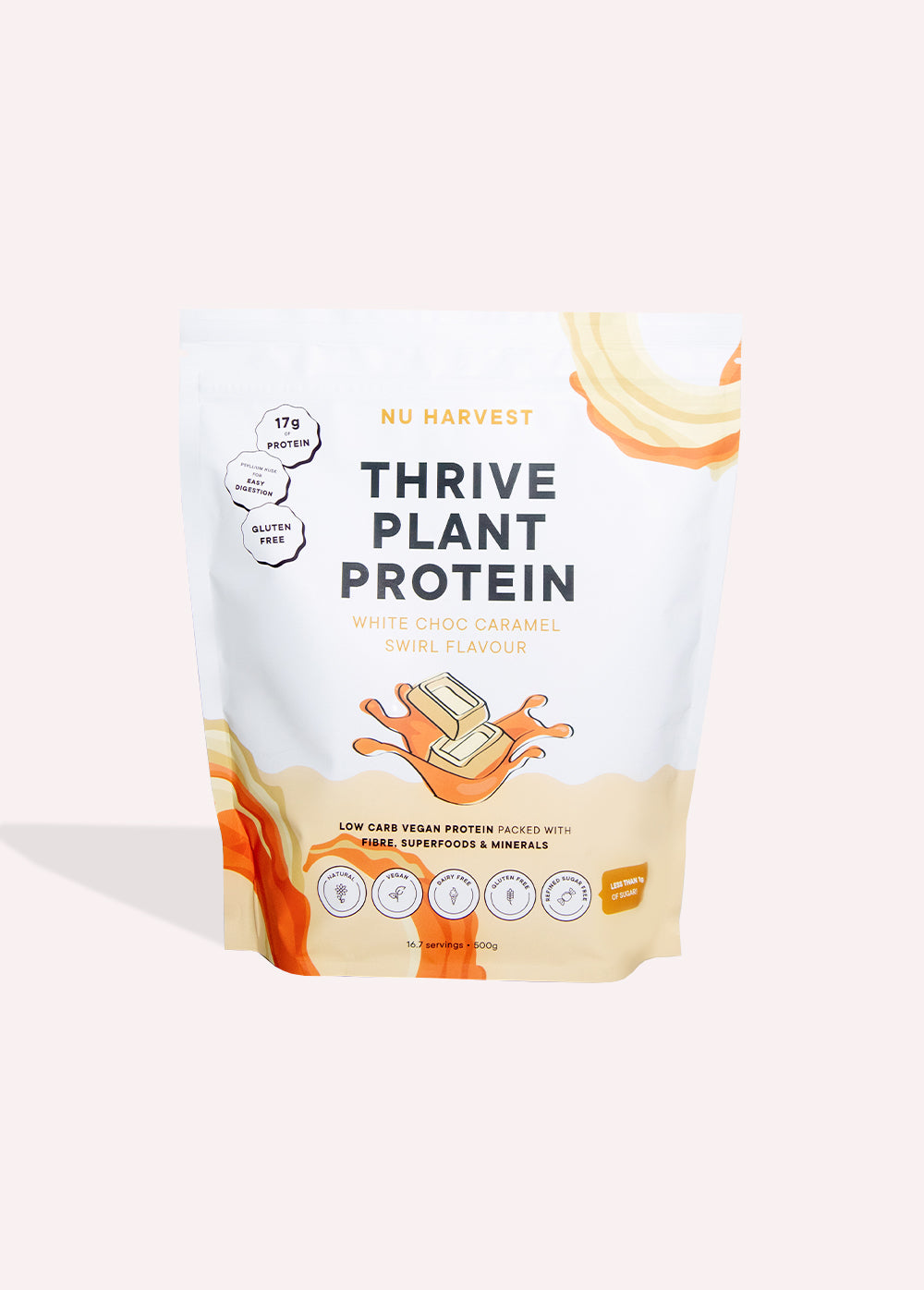 White Chocolate Caramel Swirl Plant Protein