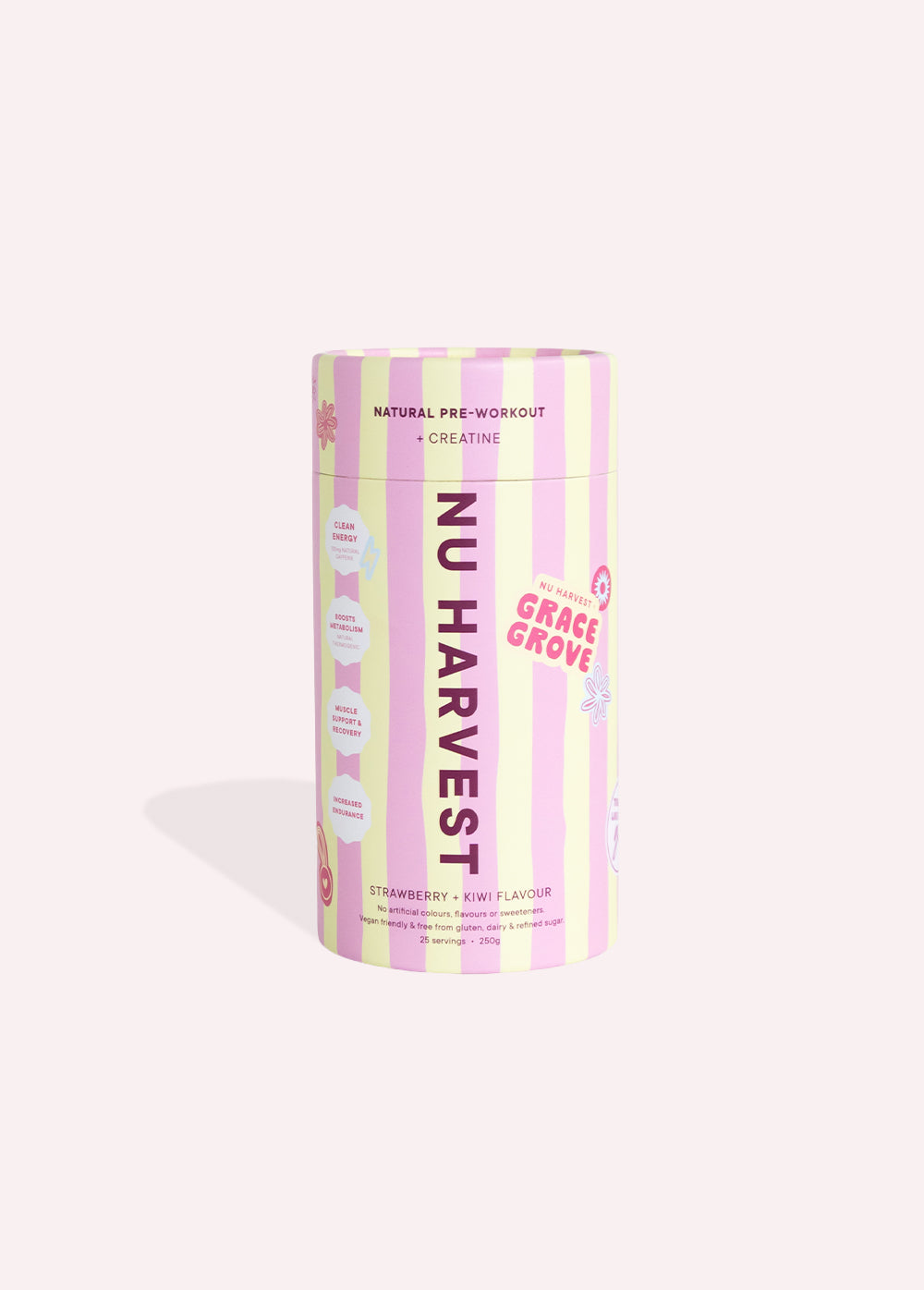 NH x Grace Grove Strawberry Kiwi Pre-Workout