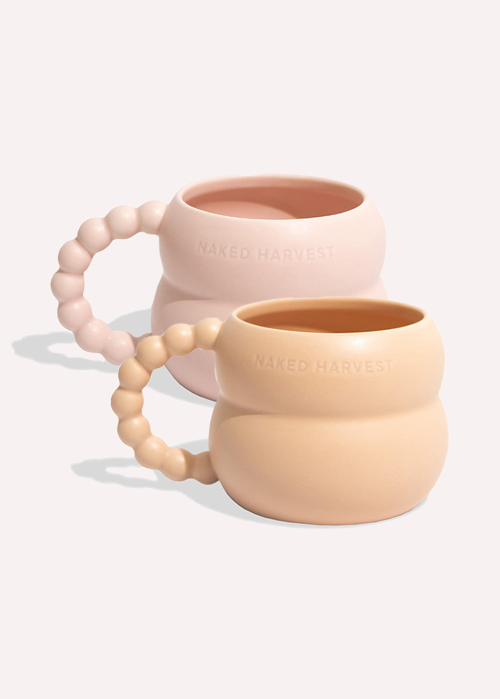 Pink & Peach Bubble Mug Set