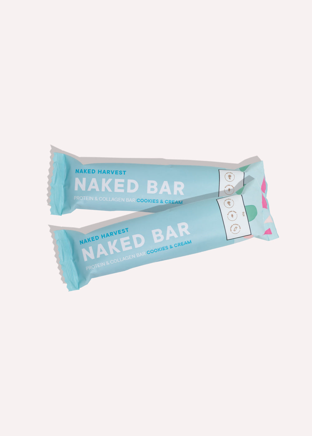 Naked Bars Cookies and Cream - 2 Pack