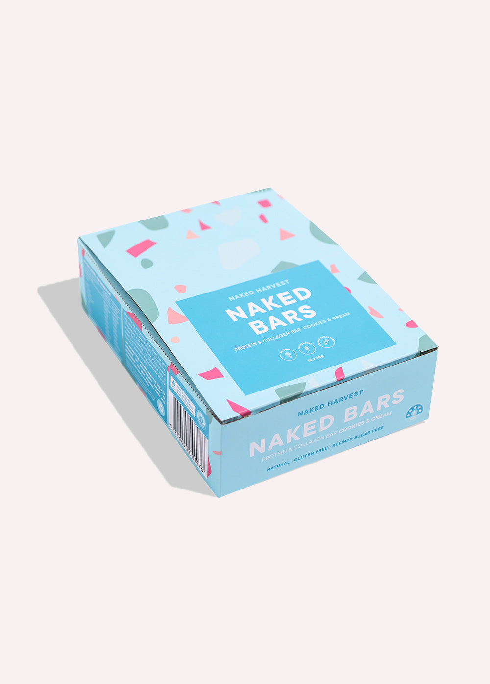 Naked Bars Cookies & Cream - 12 Pack