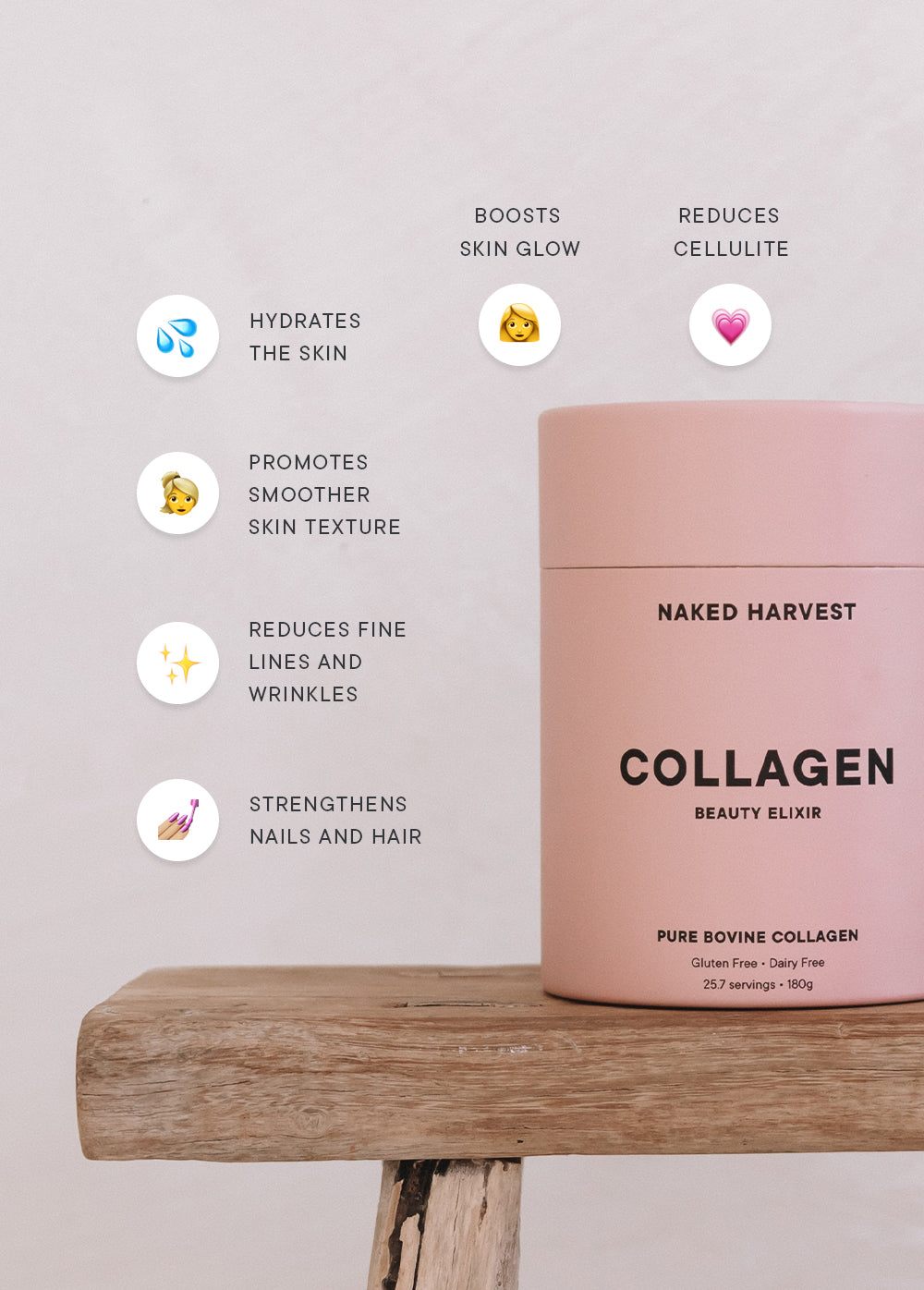 Pure Bovine Collagen