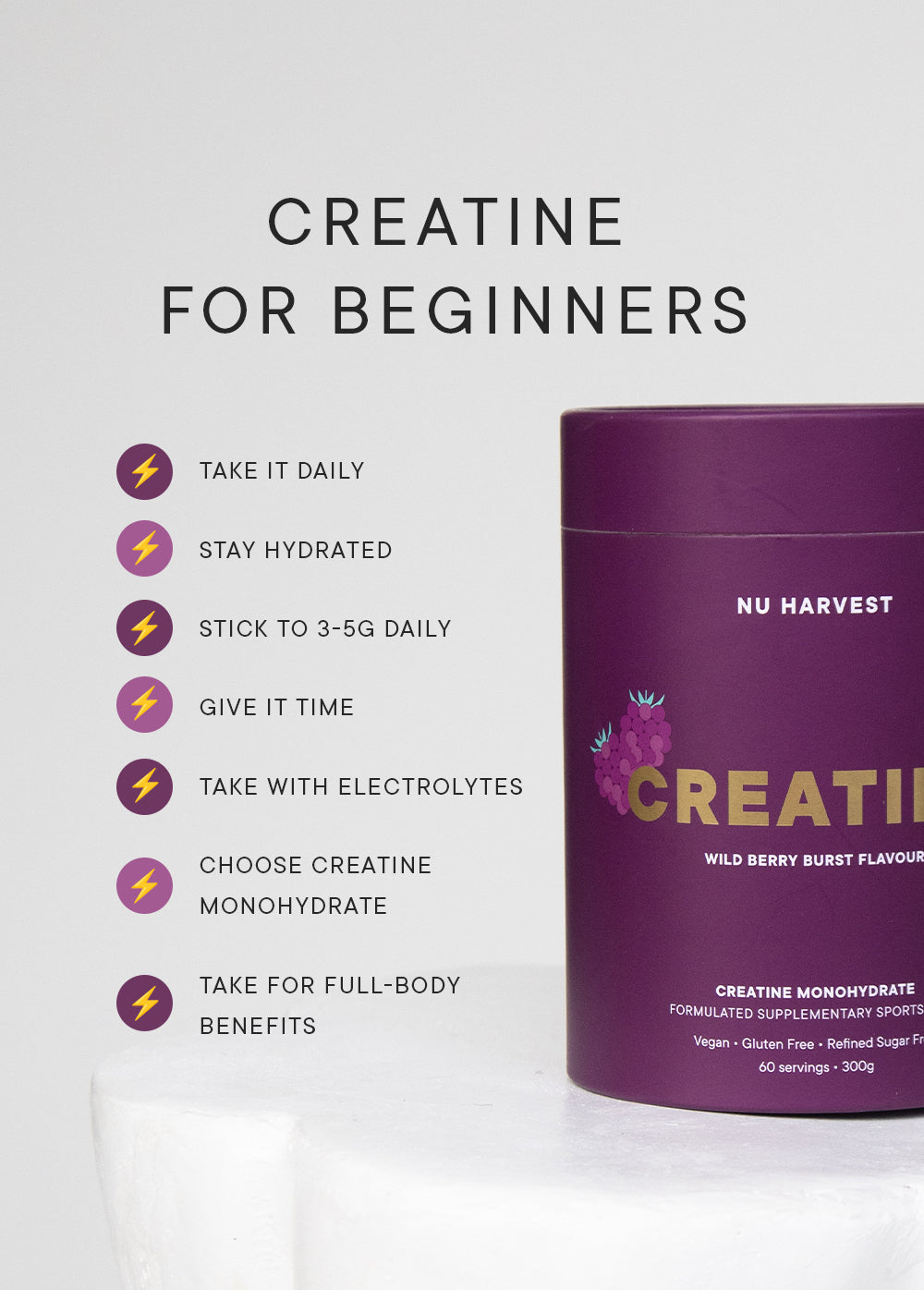 Wild Berry Creatine Monohydrate