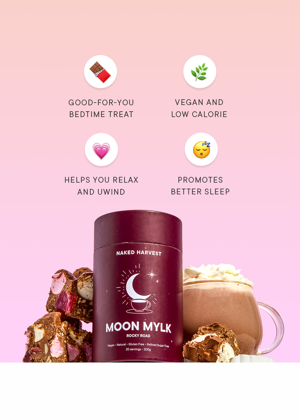 Rocky Road Moon Mylk