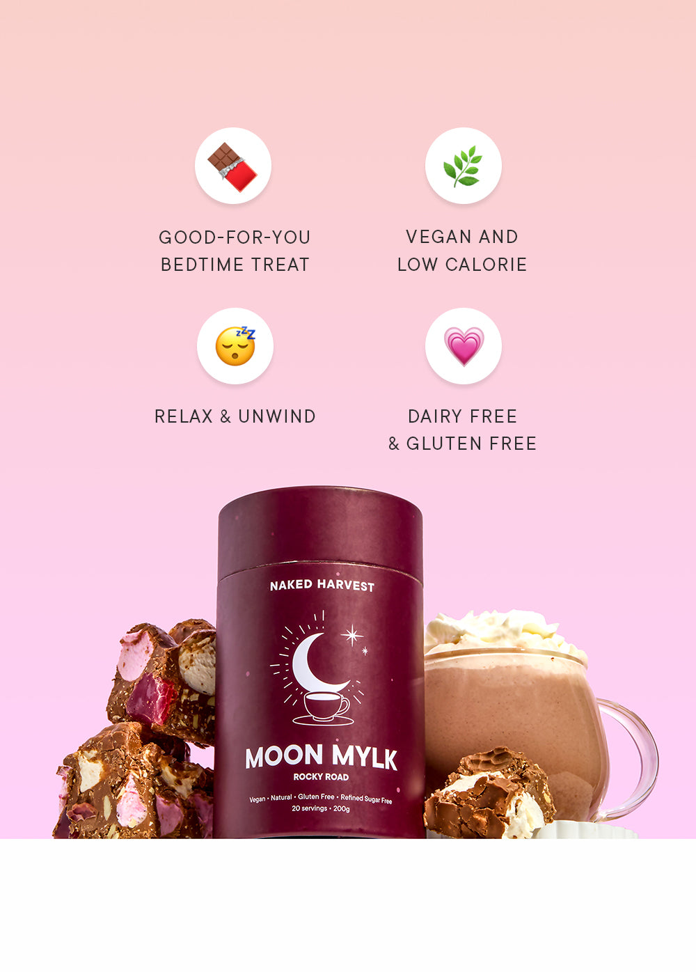 Rocky Road Moon Mylk